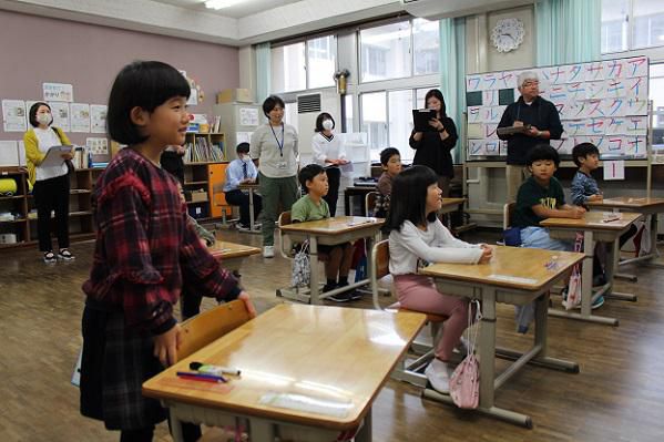 子供たちの学ぶ姿から