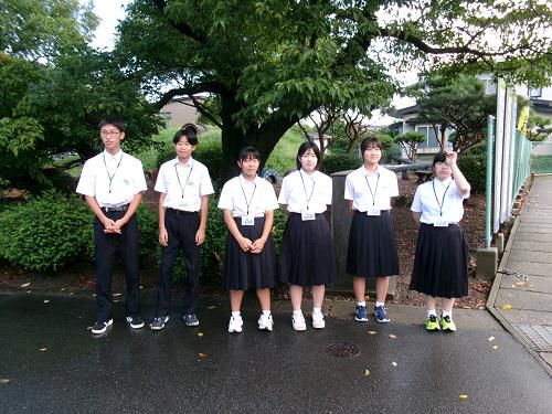 ようこそ、先輩！～白鷹中学・職場体験～