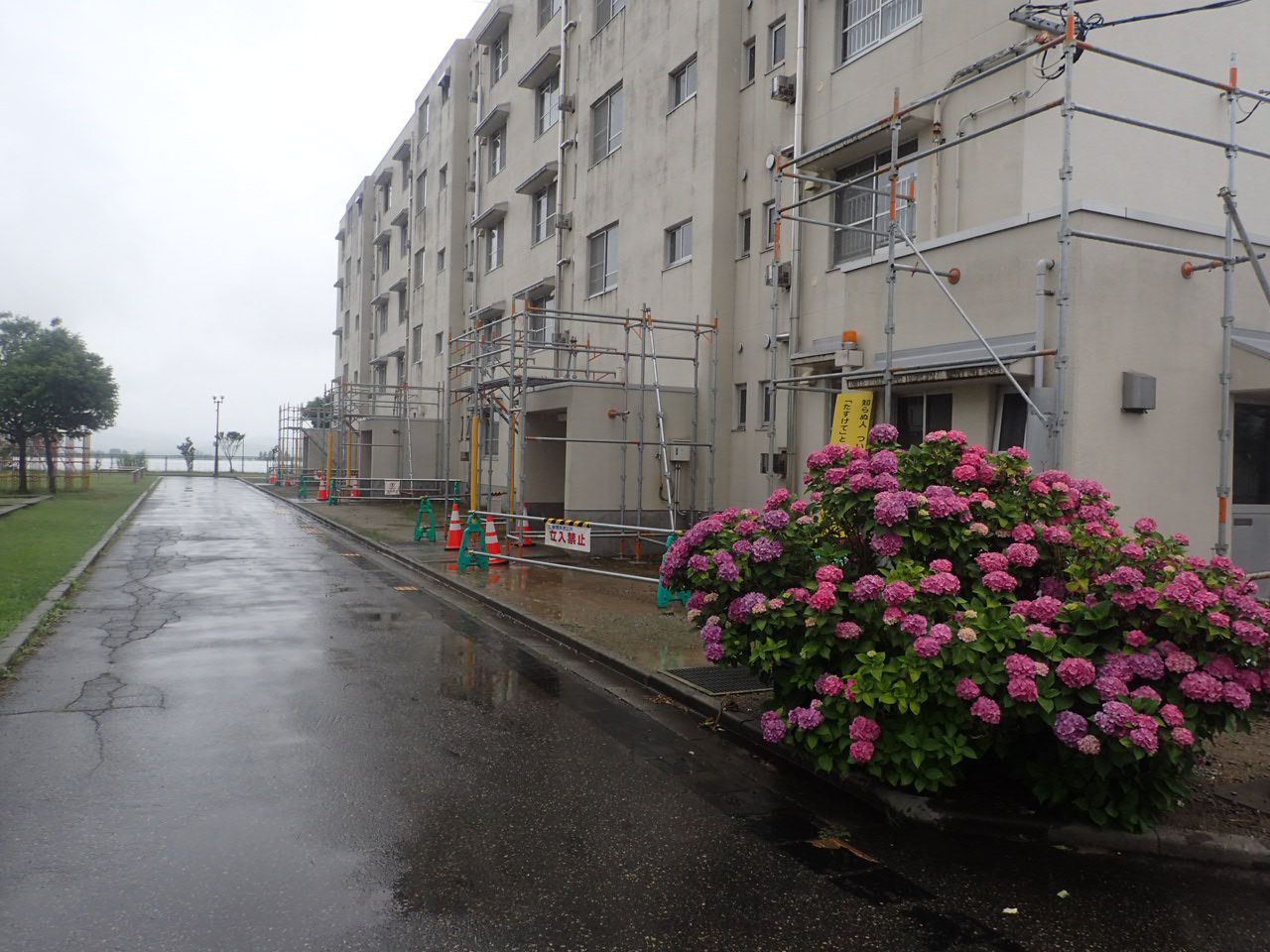 いいでハイツ屋上防水等改修工事