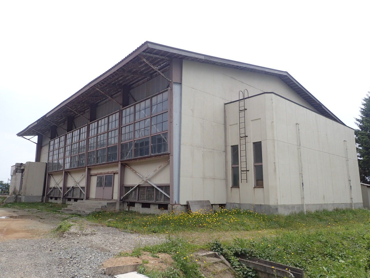 第一小学校旧体育館解体工事