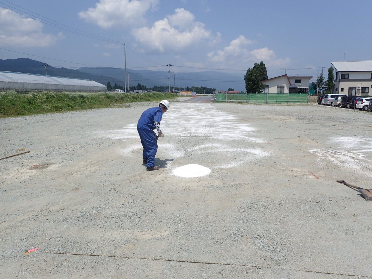 第一小学校旧体育館解体工事