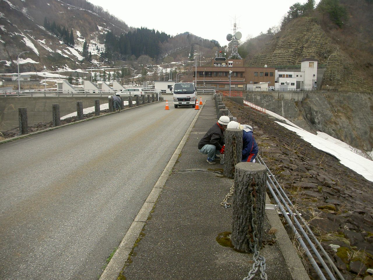 白川ダム維持工事