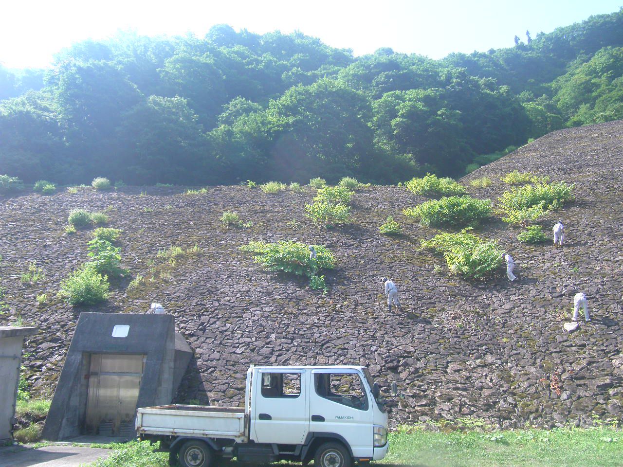 白川ダム維持工事