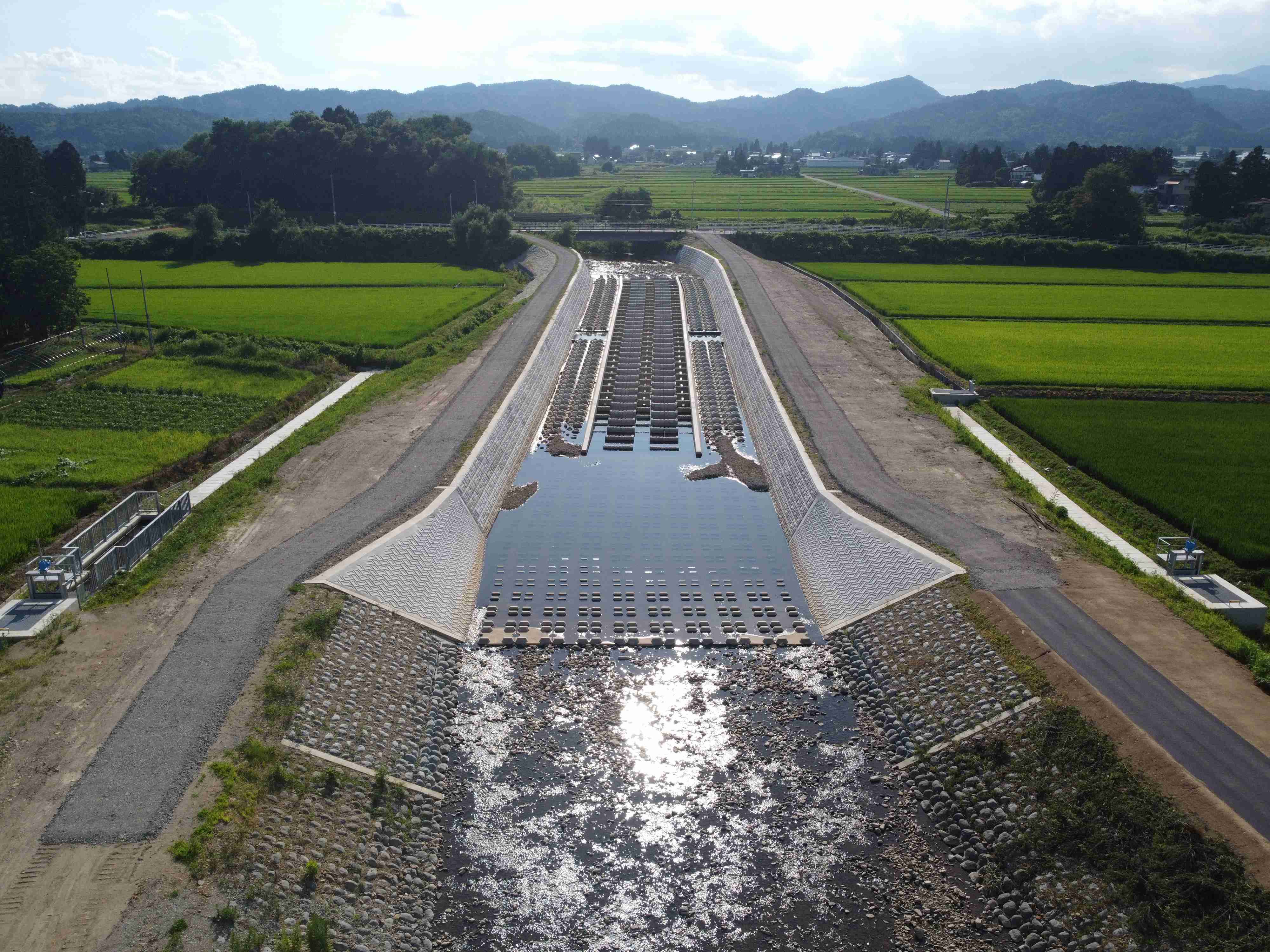 萩生川河川整備工事