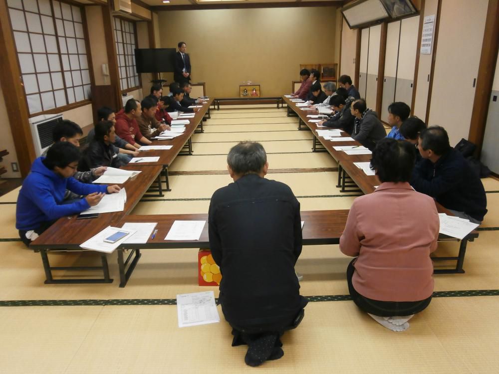 4月13日平野地区子ども会育成会連絡協議会総会開催