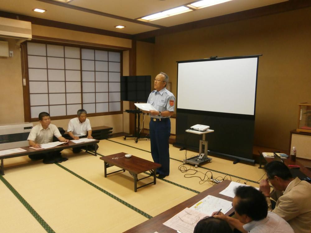 ６月17日　平野地区安全推進連絡協議会総会