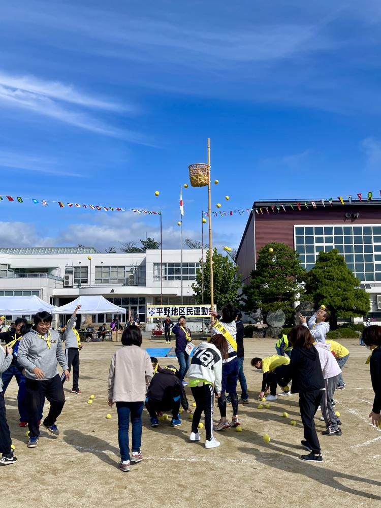 10/8第70回平野地区民ふれあい運動会