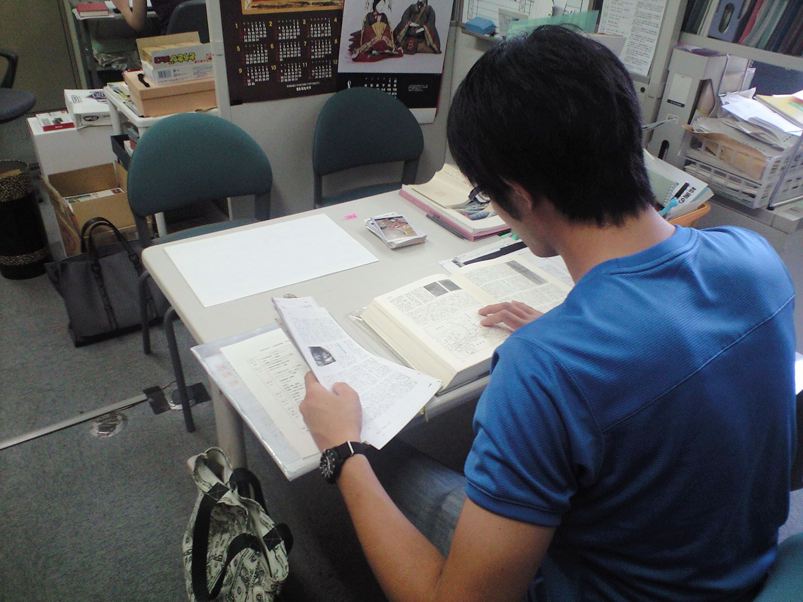 展示替え１日目