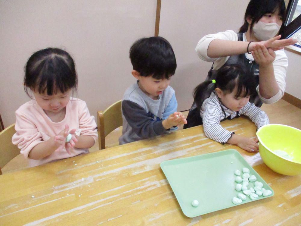 団子の木飾り～伝統行事にふれて～