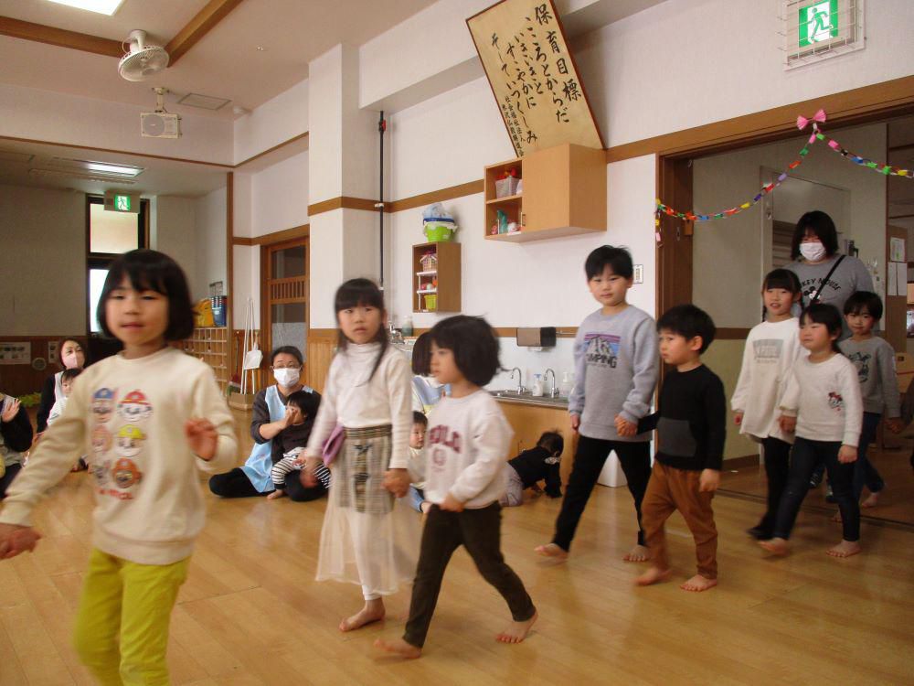 ～年長組さんとのおわかれ会～