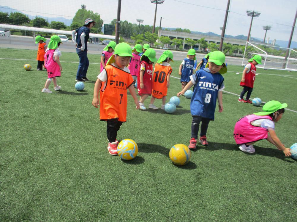 サッカー教室～年中、年長児～