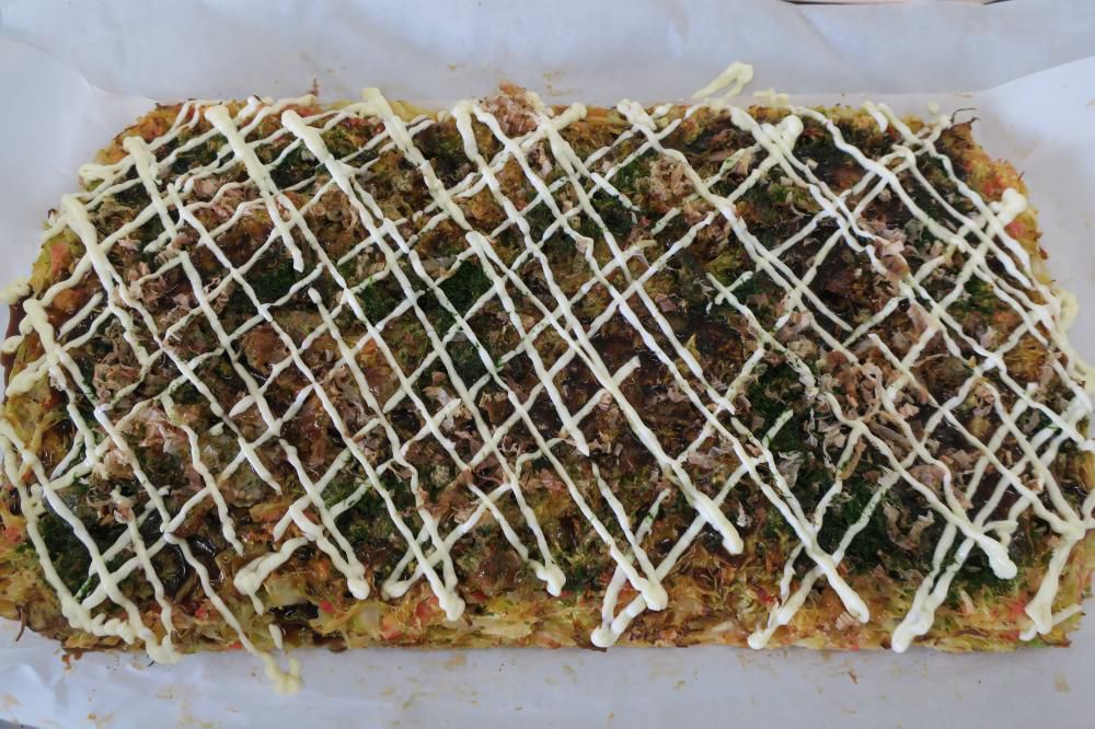 ご当地メニュー「お好み焼き」