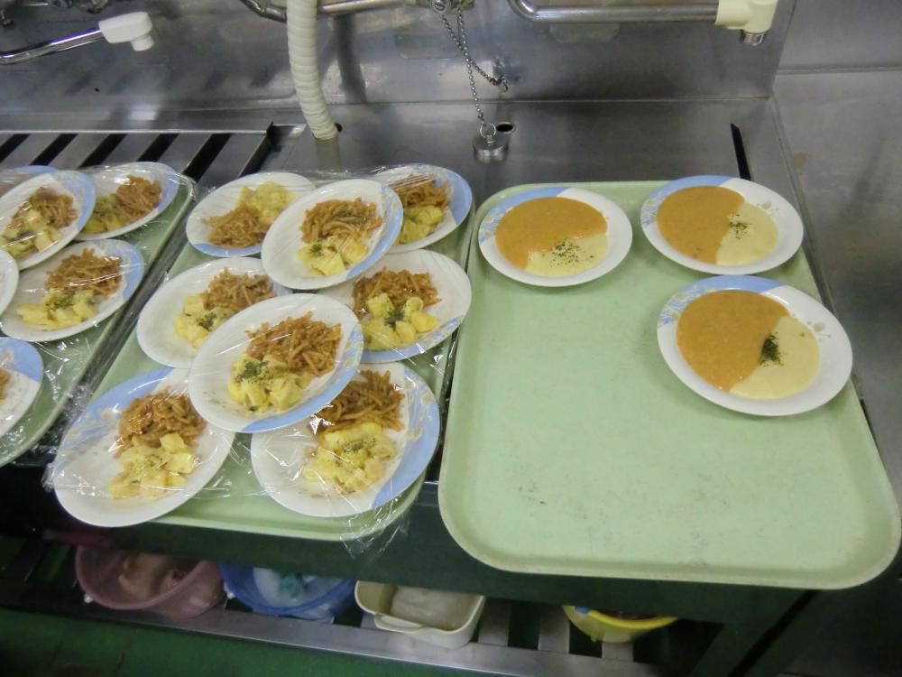 調理師見学実習　おいたま荘様　やすらぎ荘様