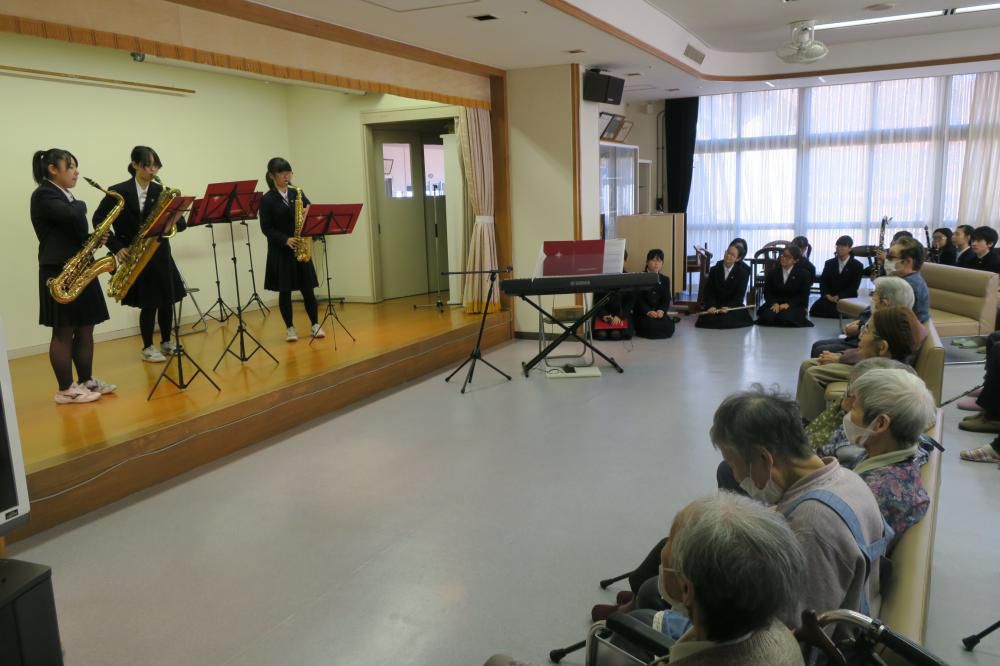 米沢興譲館高校吹奏楽研究クラブボランティア