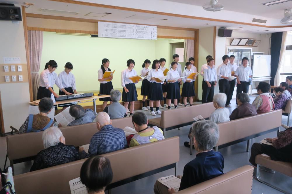 米沢興譲館高等学校音楽部様ボランティア