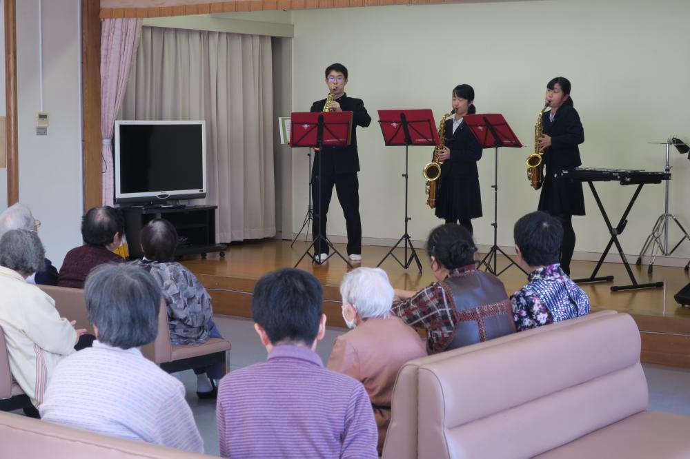 米沢興譲館高等学校吹奏楽研究クラブ様　ボランティア