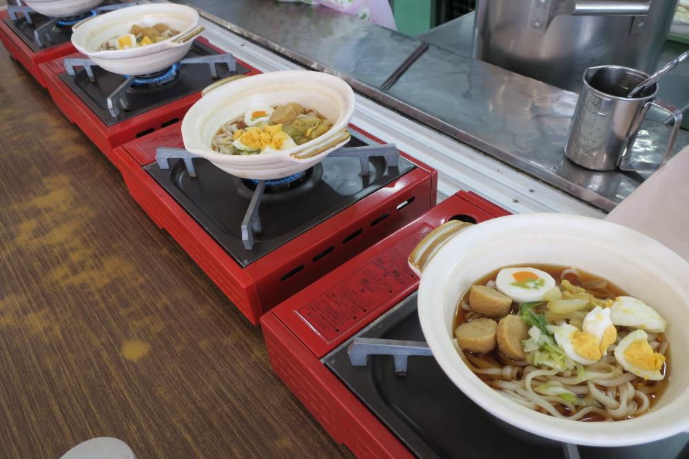 鍋焼きうどんを食べました☆