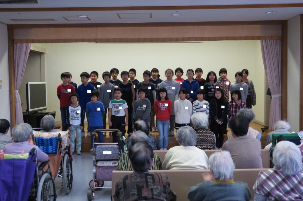 米沢市立南原小学校 まごころ交流会　その１