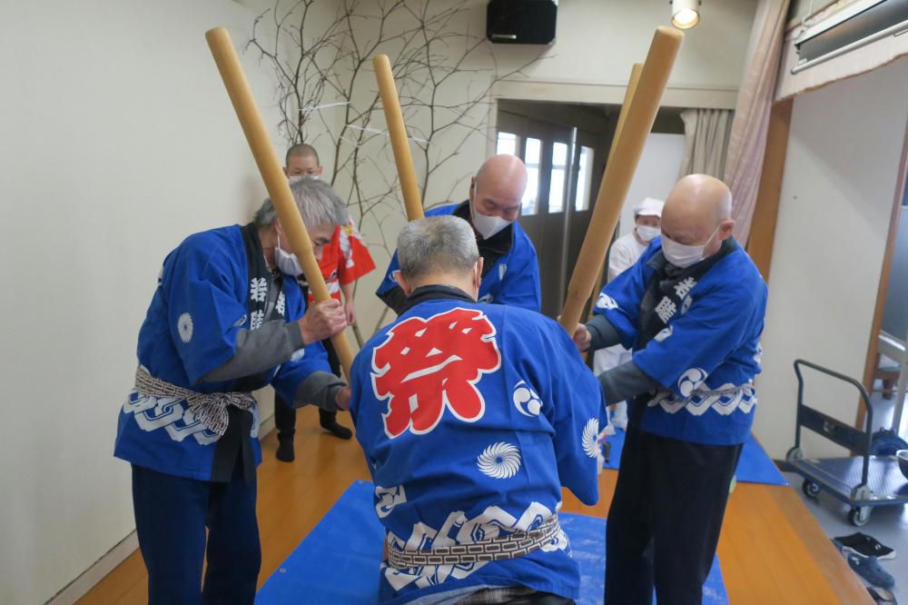 令和３年度新春餅つき大会