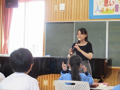 ３年生　リコーダー講習会