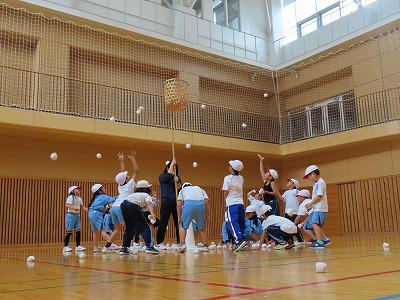 １・２年生　運動会練習