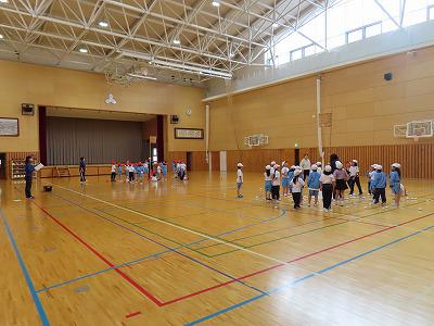 １・２年生　運動会練習