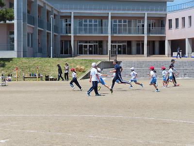 運動会モード　職員も一緒に！