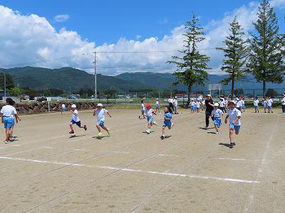 運動会モード　職員も一緒に！