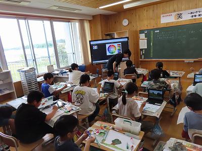４年生　図工の学習