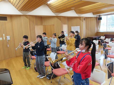 クラブ　めざみの里音楽祭に向けての最終練習