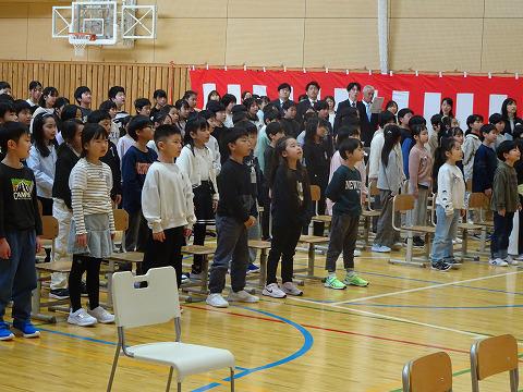 新任披露式・始業式・入学式