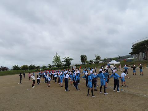 運動会総練習