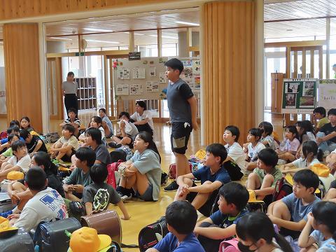 一斉下校 子ども達への指導