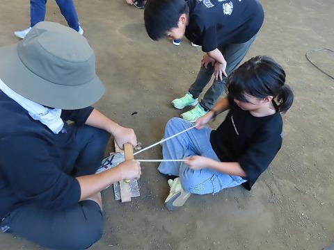 4年生の宿泊学習1日目