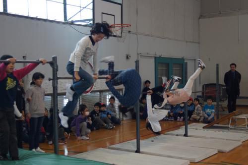 鉄棒発表会