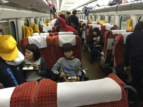 東京駅出発