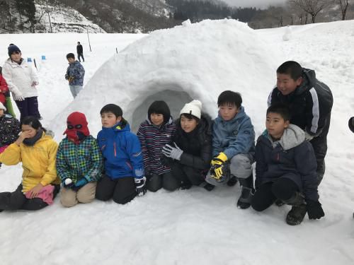 かまくら完成