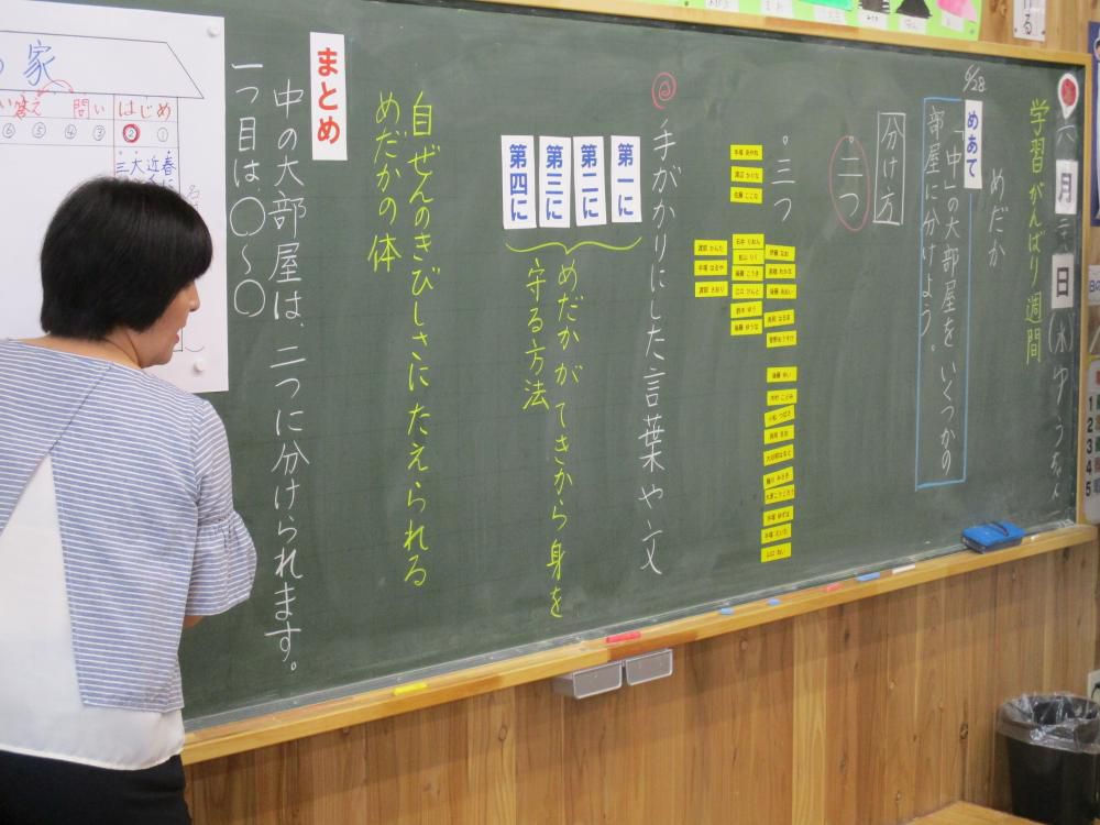 ３年生の国語…みんな一生懸命！