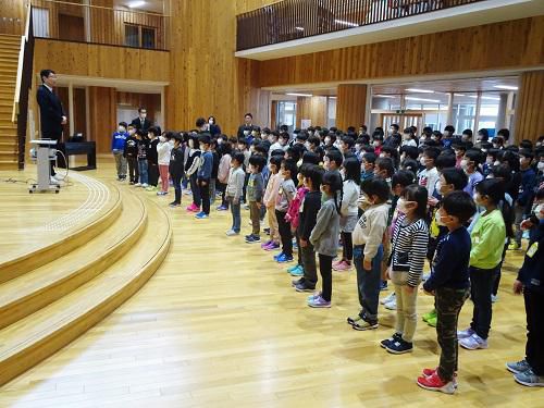 3学期始業式