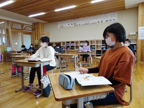 ３回目の分散登校を行いました