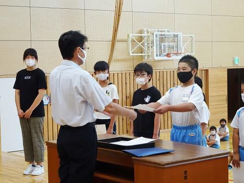 ２学期学級委員の任命
