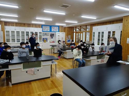 ２学期最後の読み聞かせ
