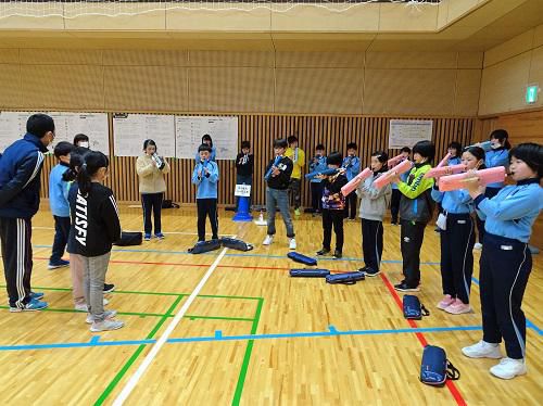 ４年生のクラブ見学