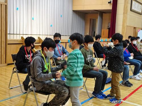 ６年生を送る会