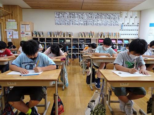 全校漢字テスト