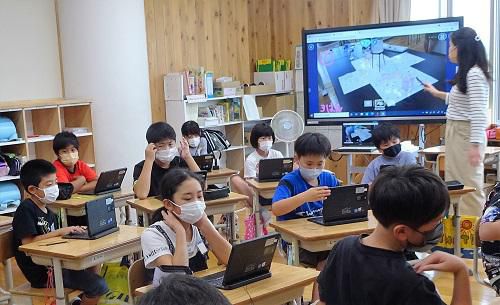 タブレットを使って２