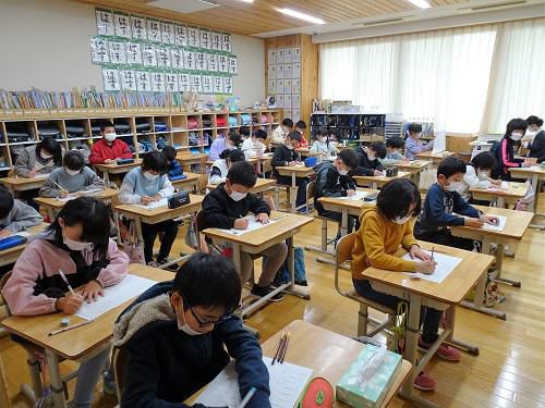 全校漢字テスト