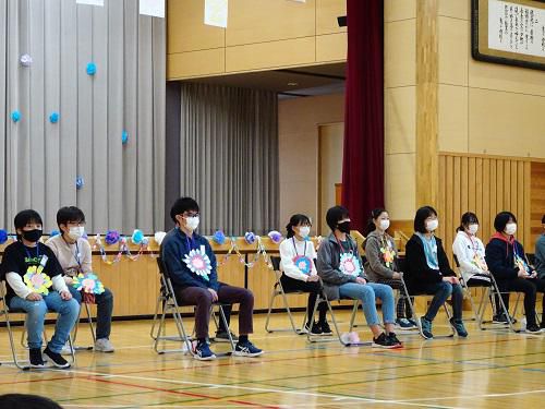 ６年生を送る会