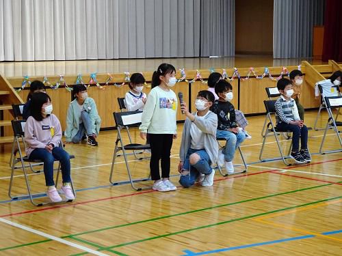 １年生を迎える会