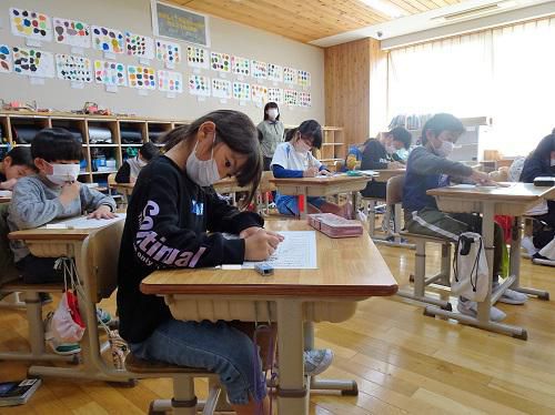 全校漢字テスト
